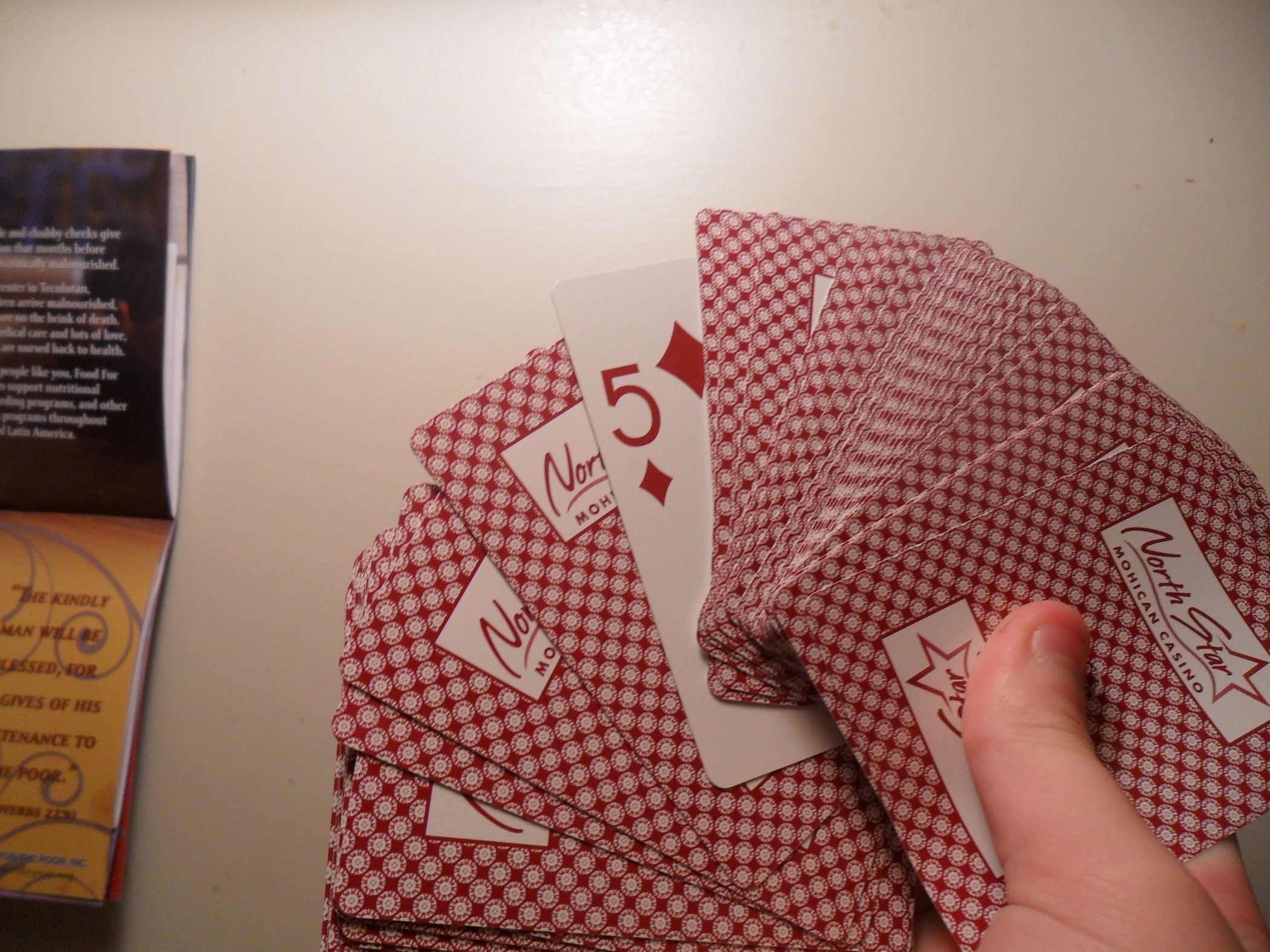 How to Do the Slip N' Shuffle Card Trick 5 Steps Instructables