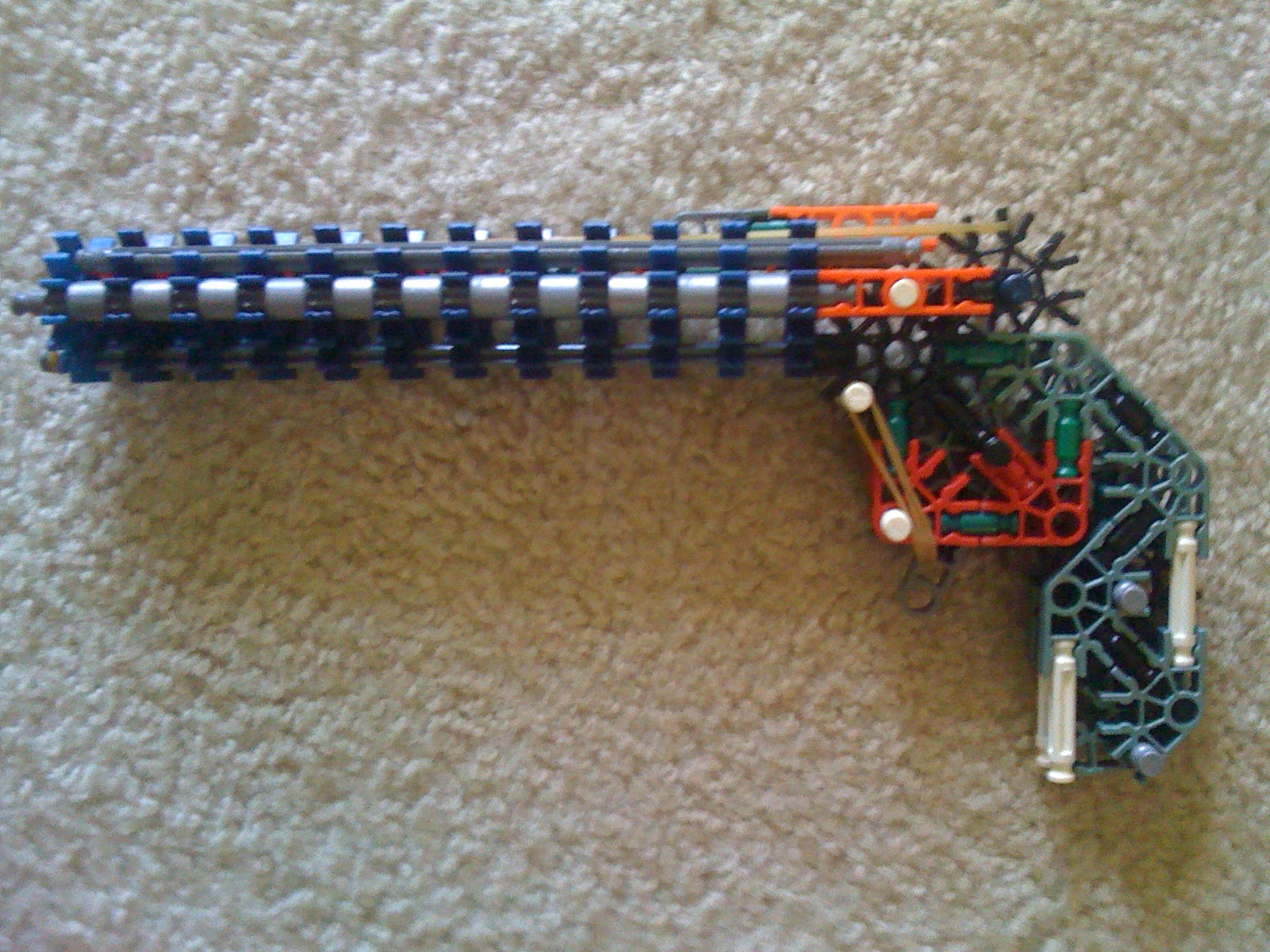Knex Rail Revolver 5 Steps Instructables
