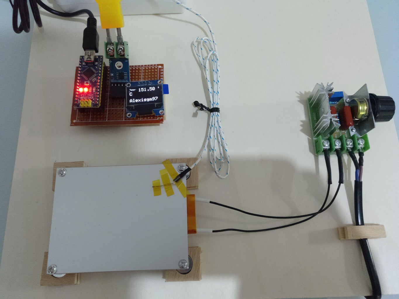 DIY Hot Plate With Arduino Temperature Sensor : 6 Steps (with Pictures ...