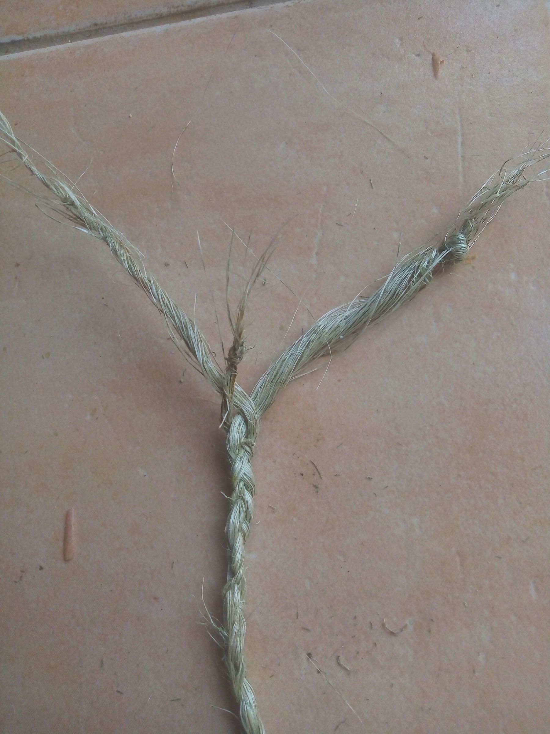 How to Make Rope / String With Natural Plant Fibers : 6 Steps (with ...