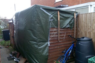 Re Felt Your Shed Roof 7 Steps With Pictures Instructables