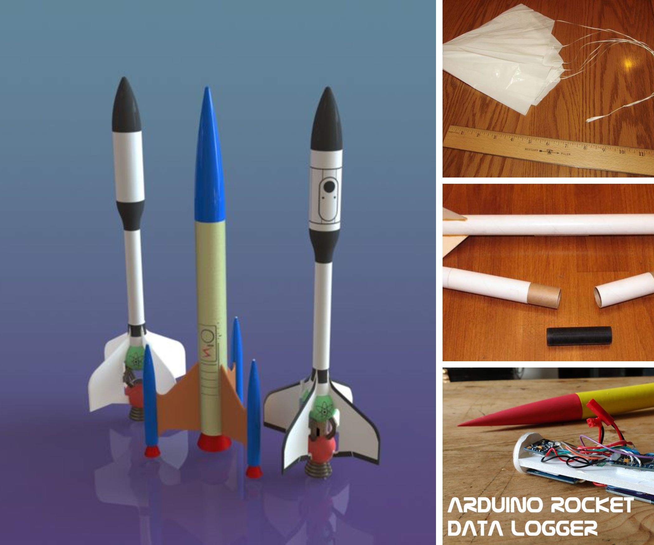 Customizable Model Rocket Instructables