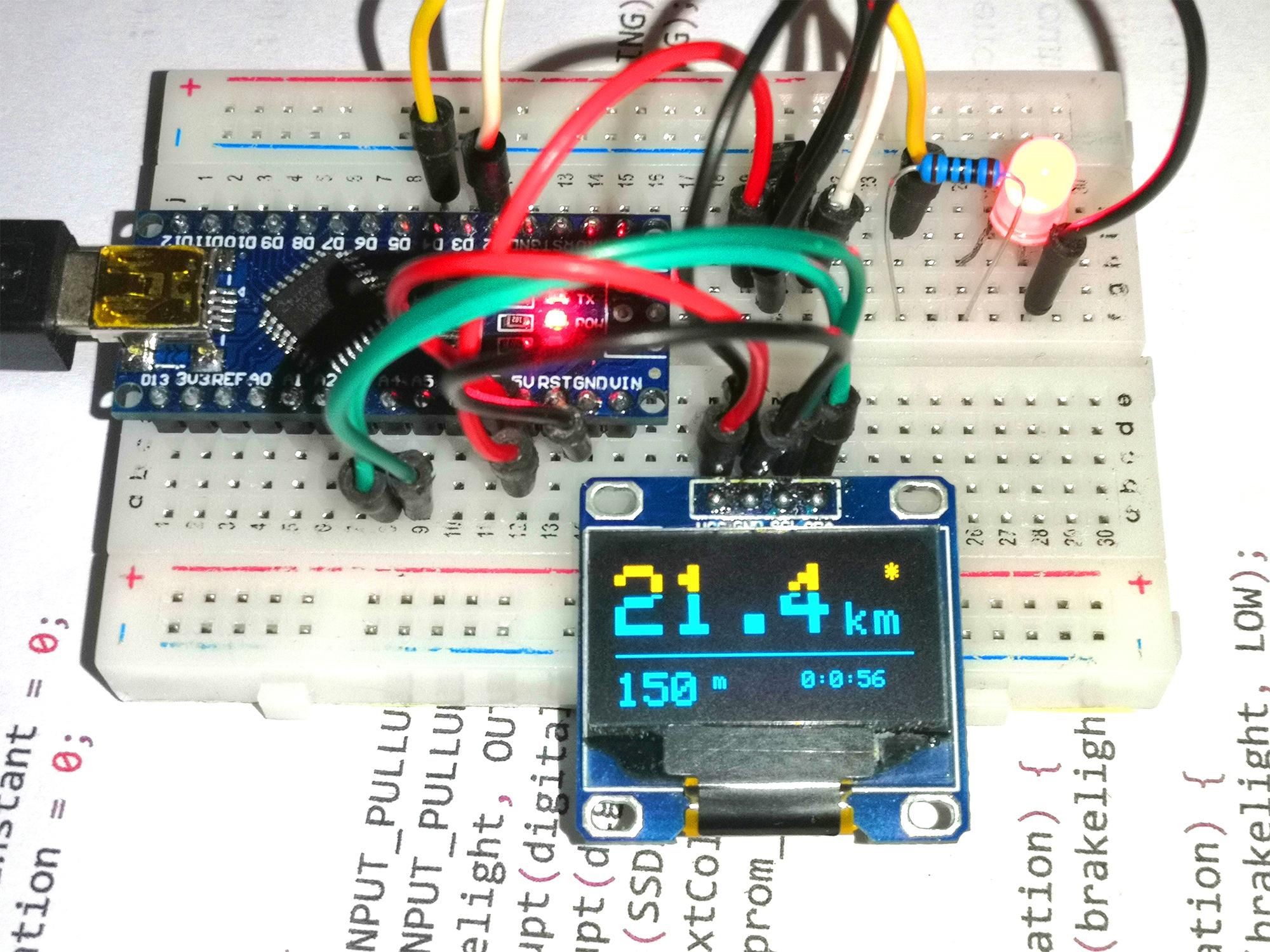 DIY Cycle Speedometer 6 Steps (with Pictures) Instructables