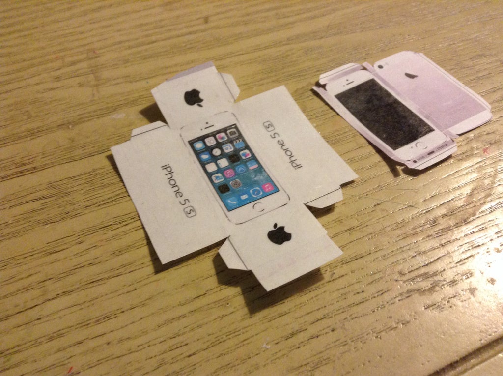 iphone 5s papercraft 11 steps