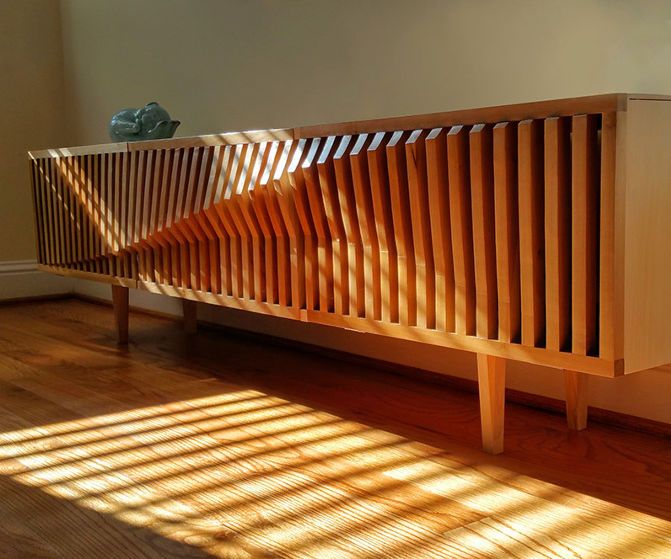 Parametric TV Console 