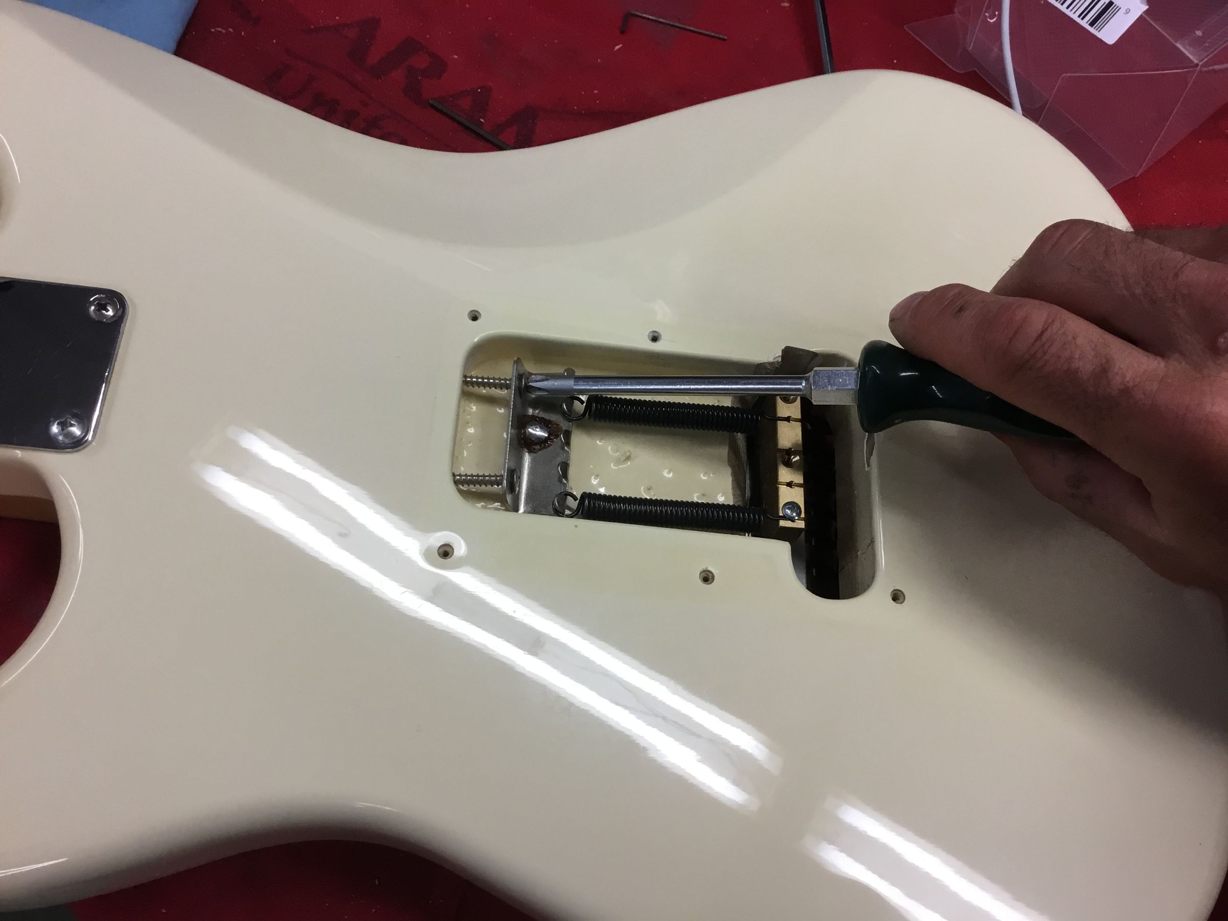 Gotoh Fender Floating Tremolo Install : 32 Steps (with Pictures ...