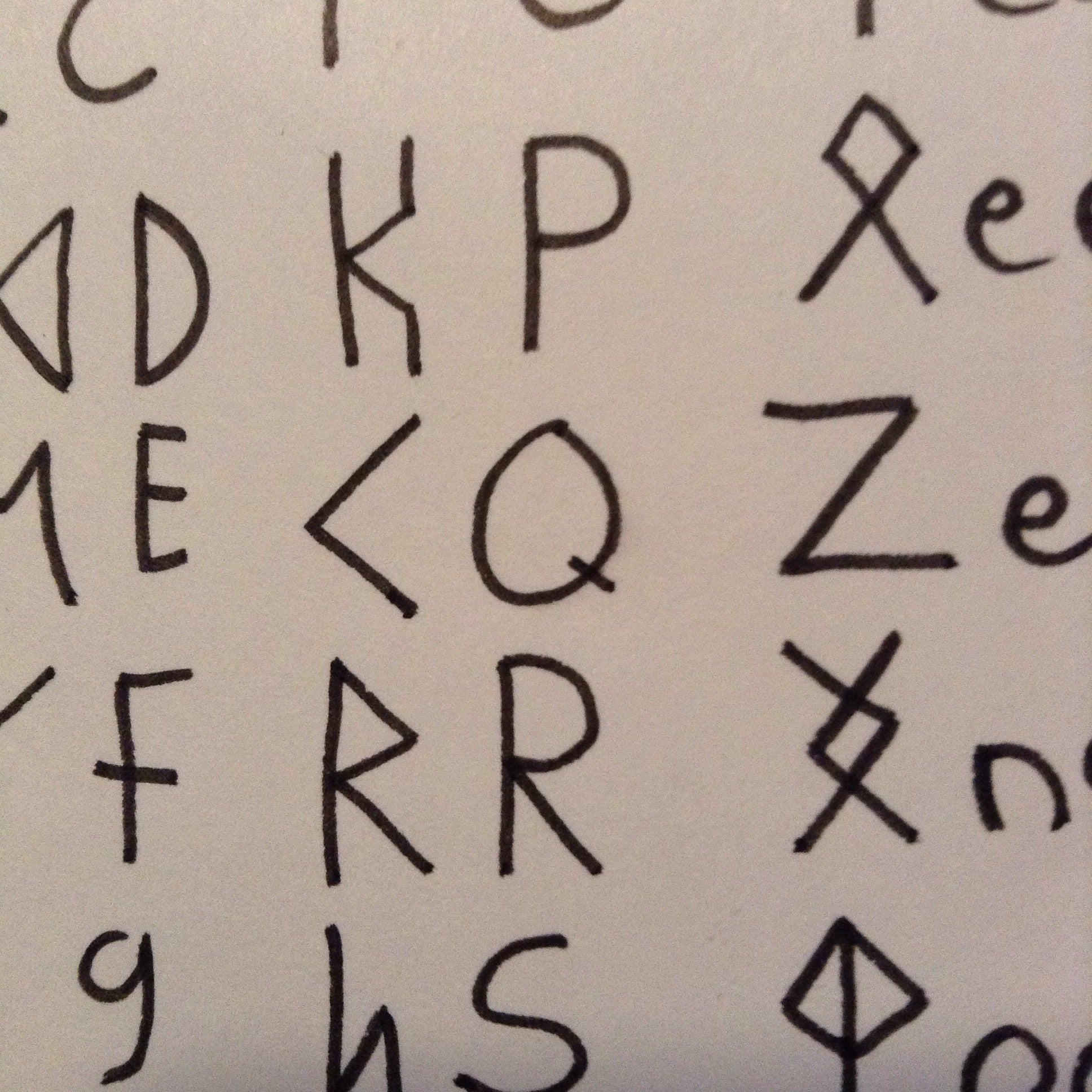 Dwarvish script font image