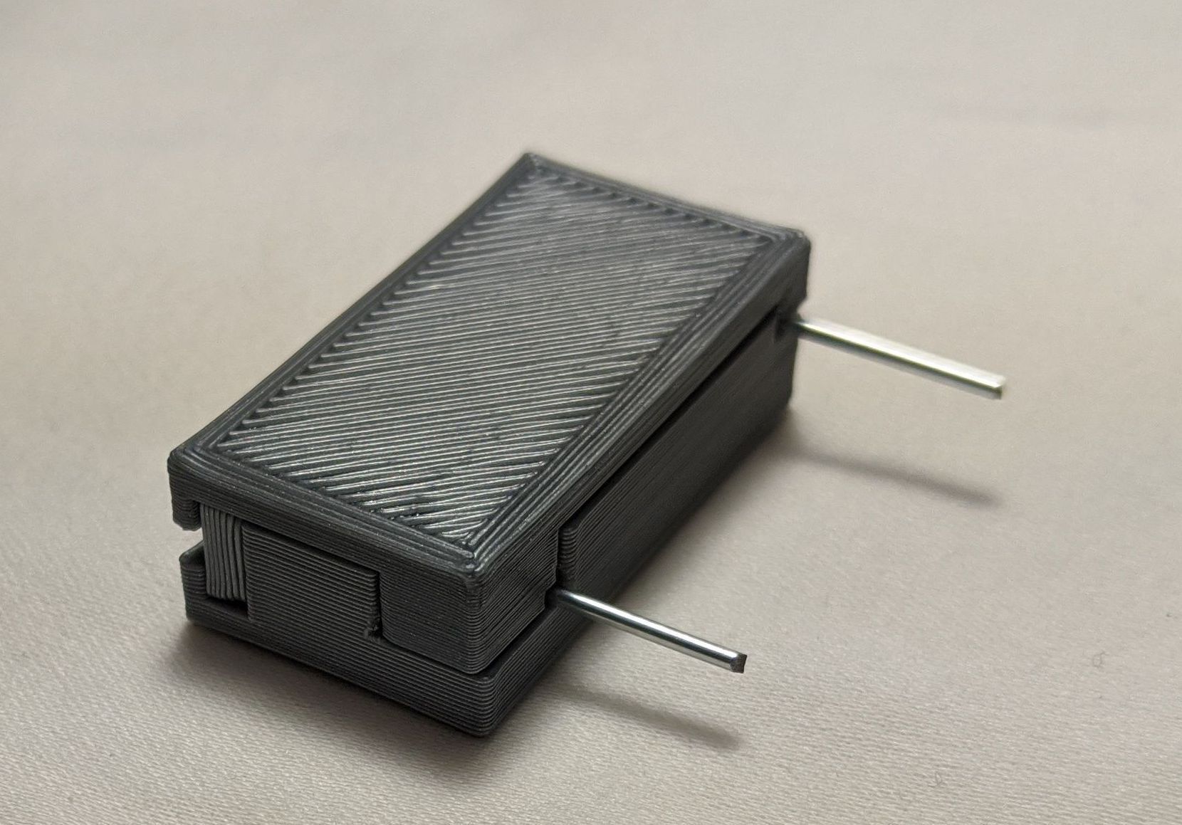 3DPrinted Electric Slide Switch (Using Only a Paperclip) 7 Steps