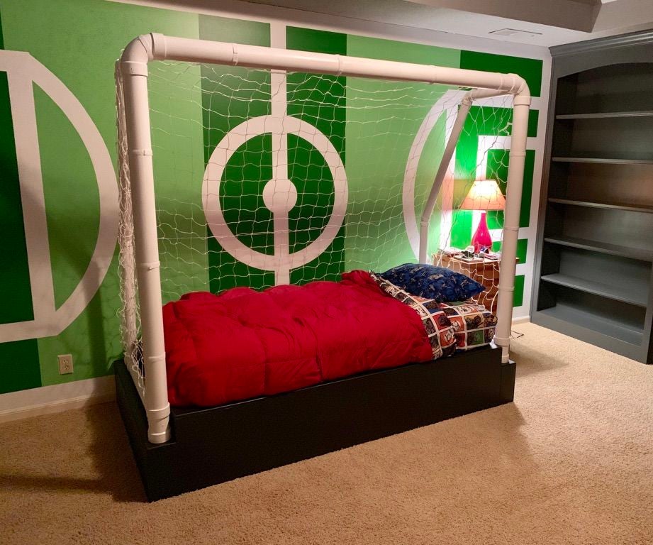 Soccer Bed 10 Steps Instructables