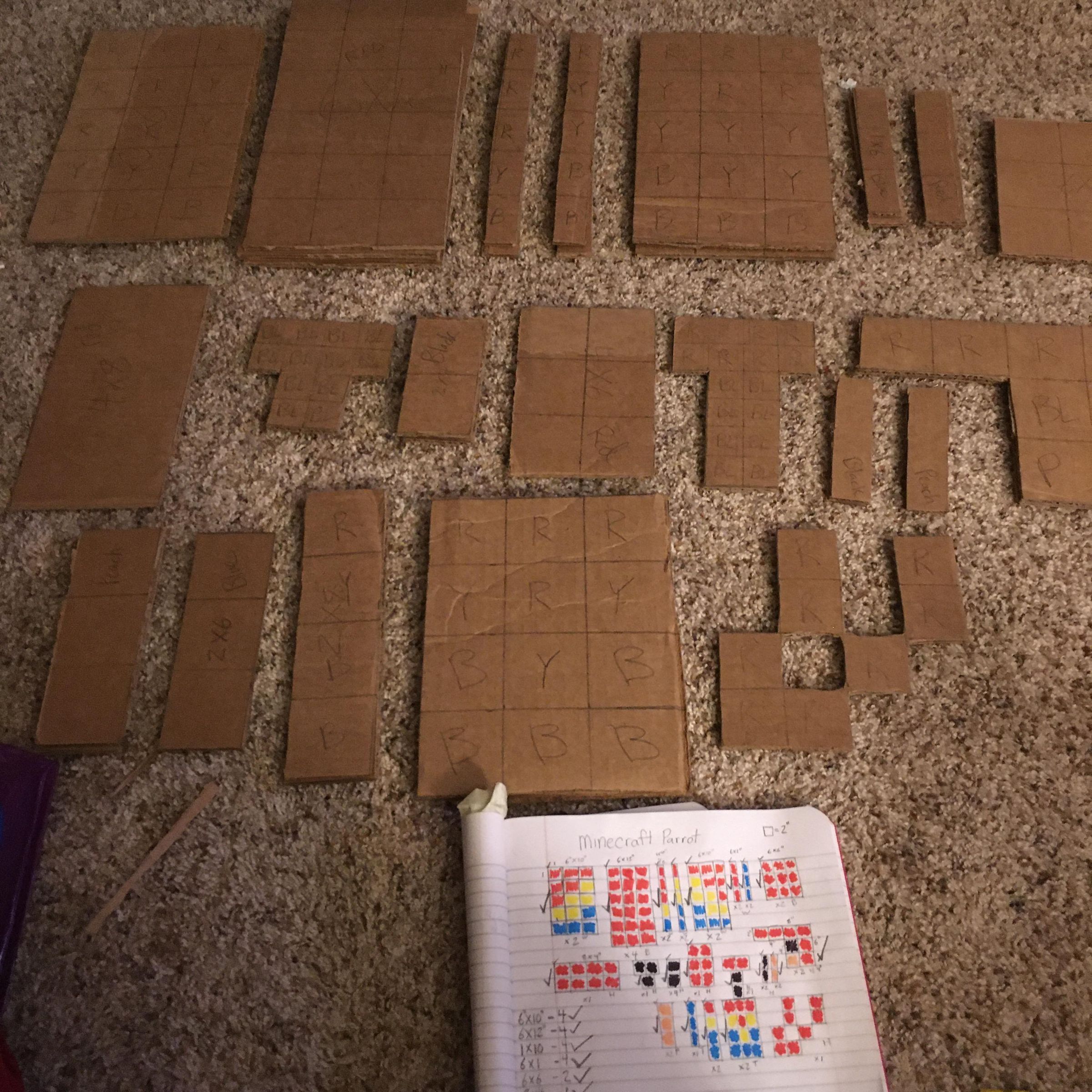 Big Minecraft Parrot 9 Steps With Pictures Instructables