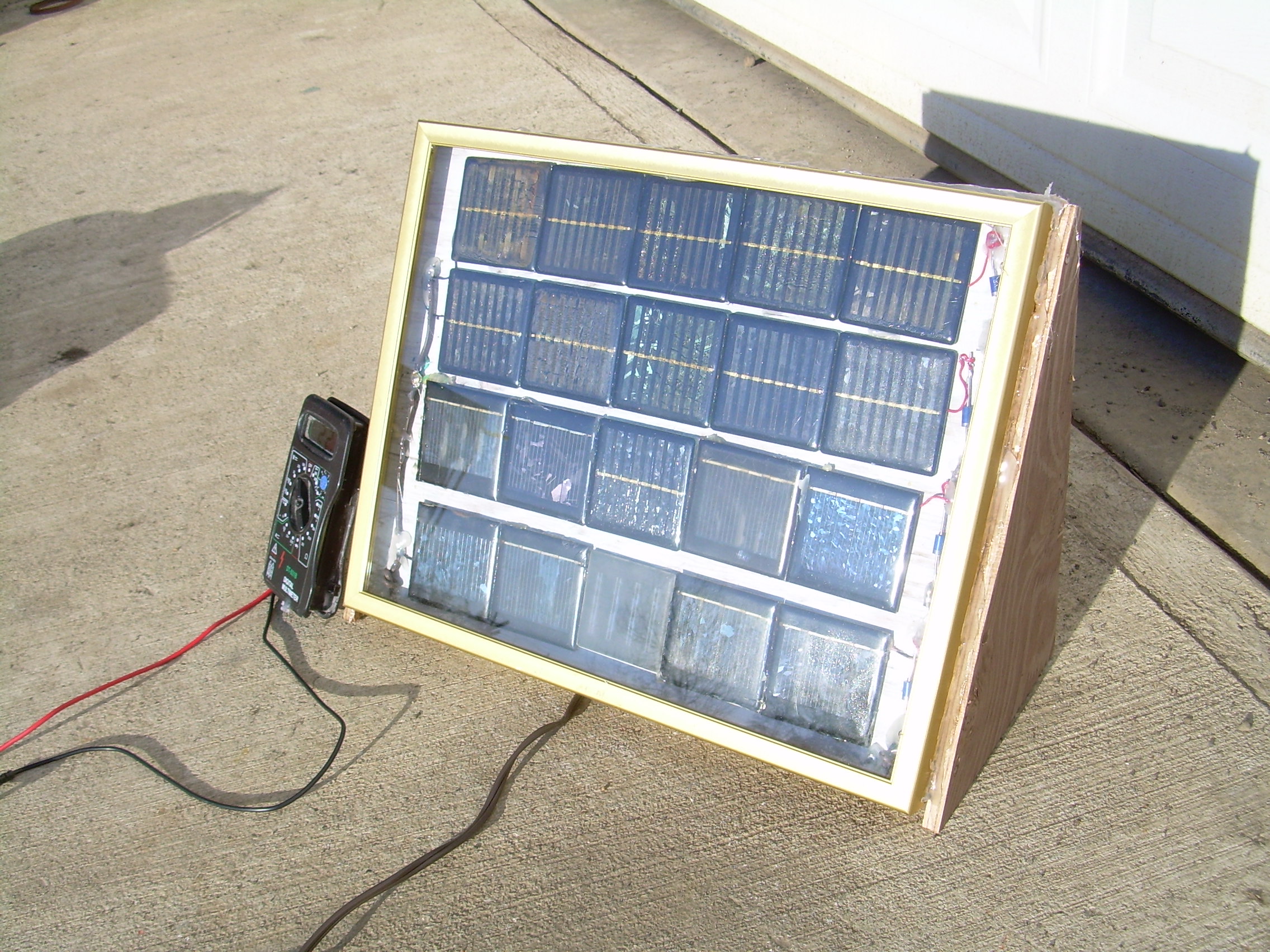 Recycled Solar Power 7 Steps Instructables