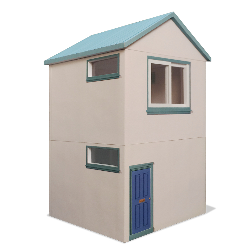 papercraft dollhouse
