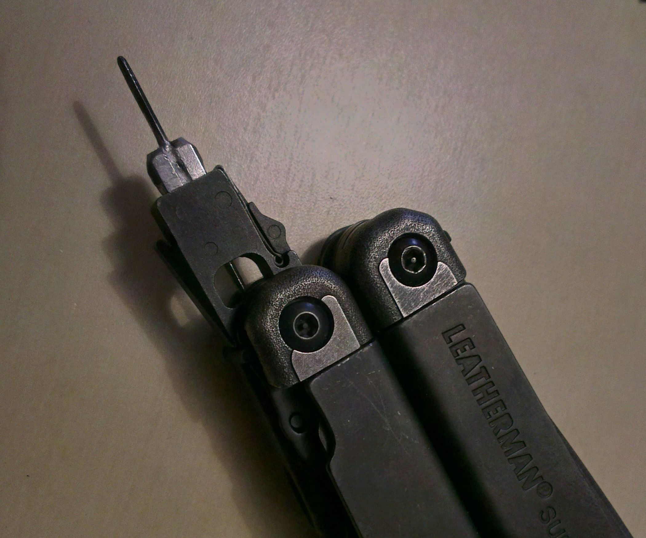 Leatherman Surge (redesigned Version) Eyeglass Screwdriver Instructables