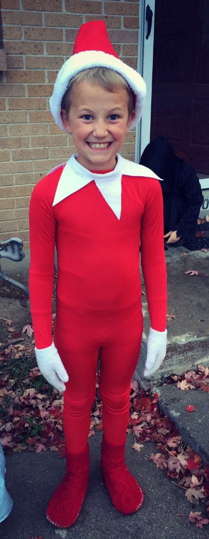 elf on the shelf costume template