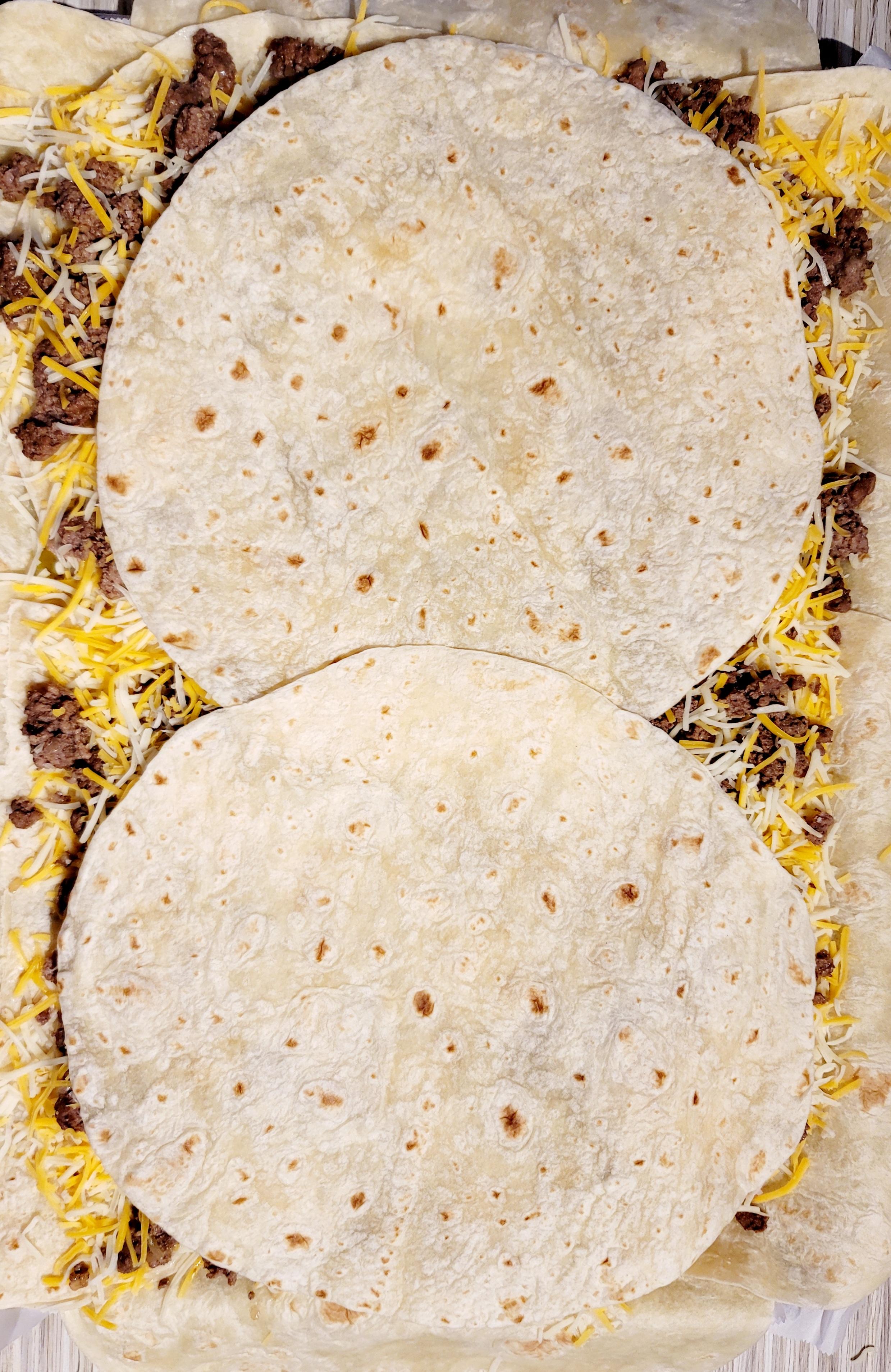 Double Decker Sheet Pan Quesadillas 5 Steps (with Pictures