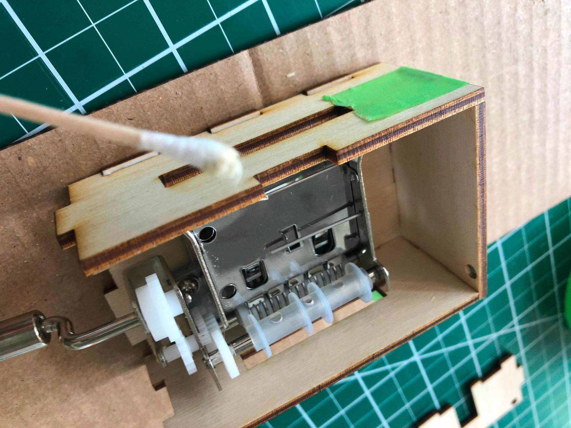 Laser Cut Music Box for Custom Composition 6 Steps Instructables