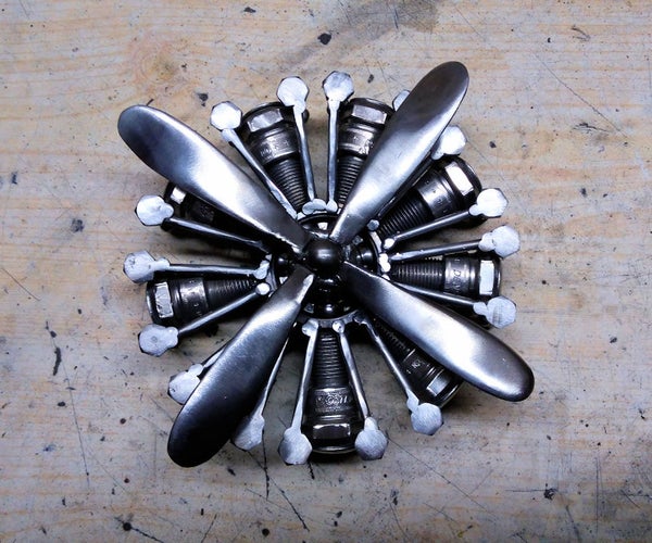 Radial Engine Toy
