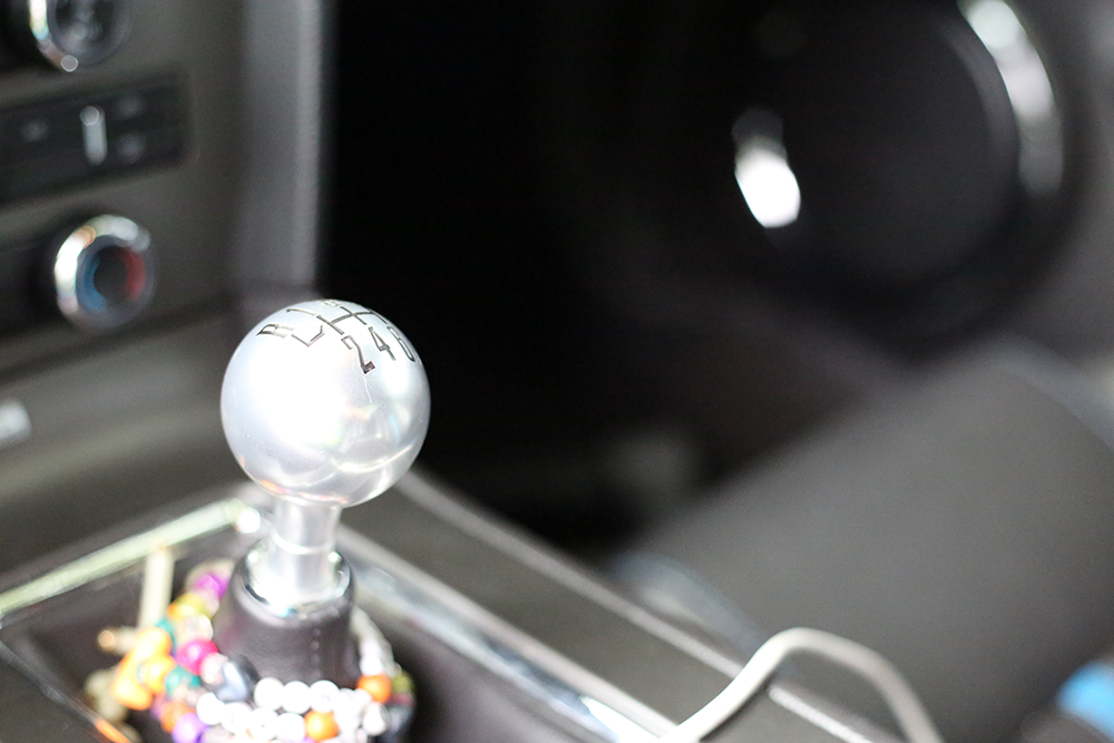 Move Gear Selector Into It's First Gear.