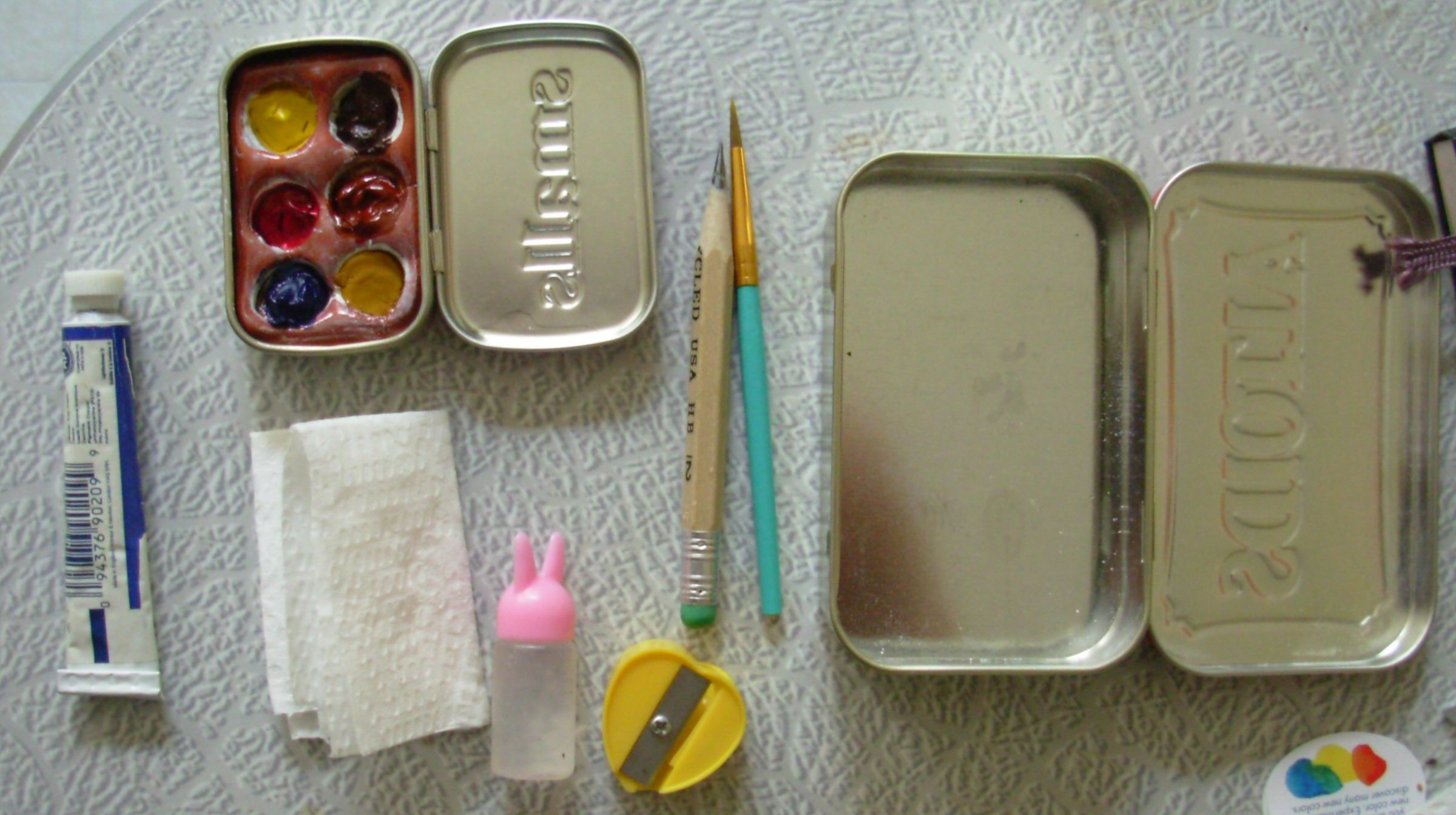 Altoids Tin Watercolor Kit Instructables