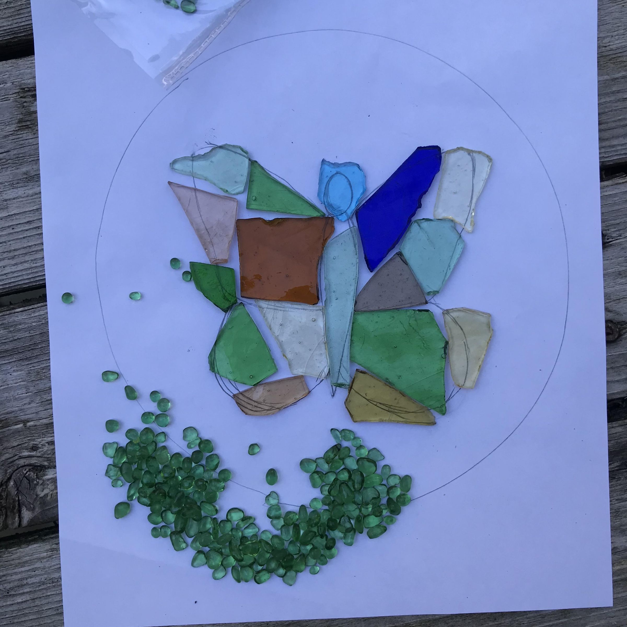 DIY Mosaic Stepping Stones 6 Steps (with Pictures) Instructables