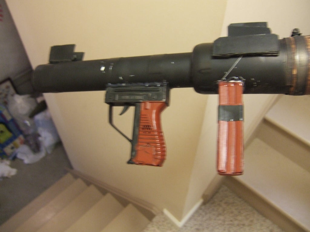 How To Make A Rpg 7 Prop 10 Steps Instructables