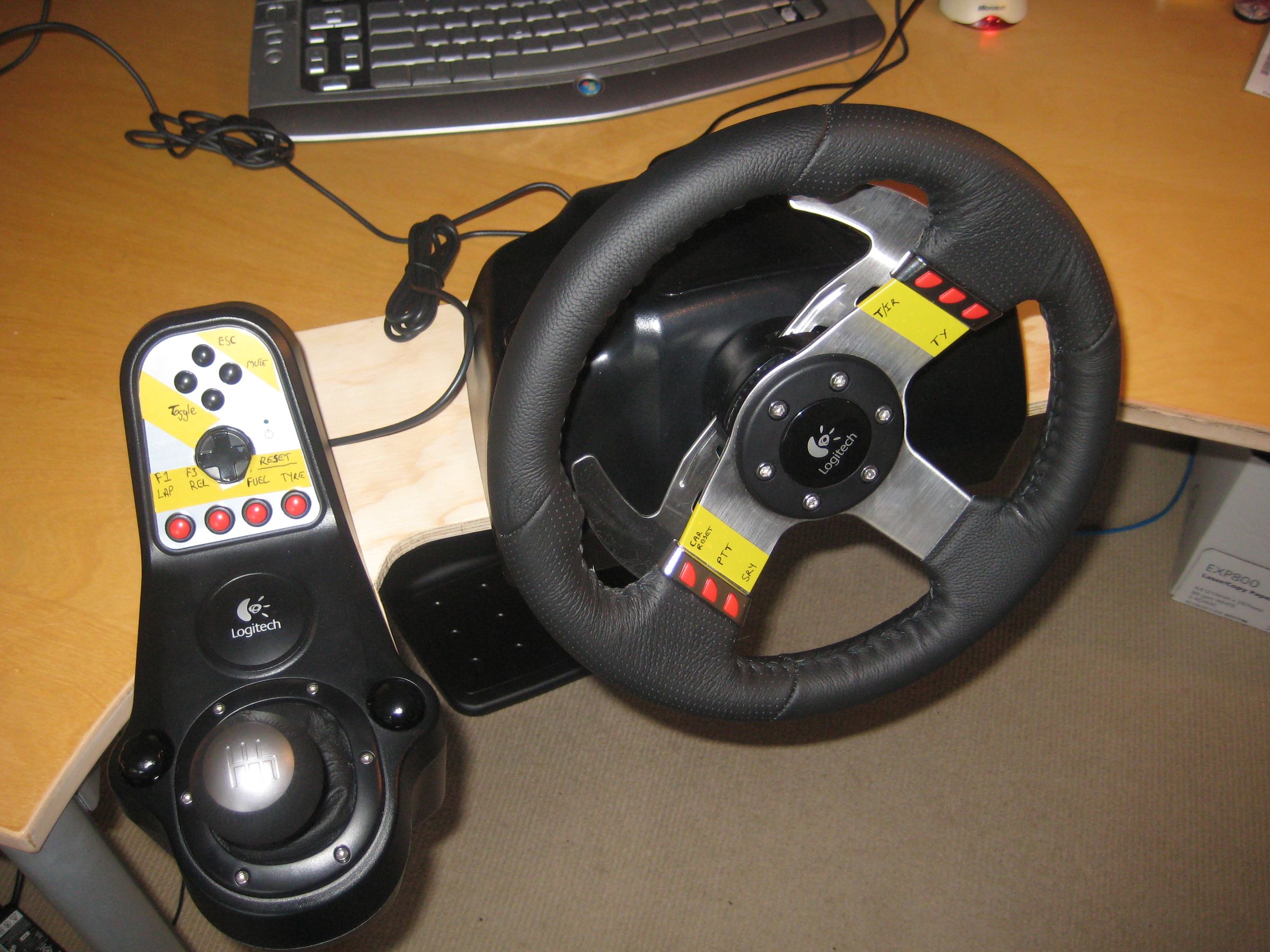 PC Steering Wheel Desk Mount 5 Steps Instructables