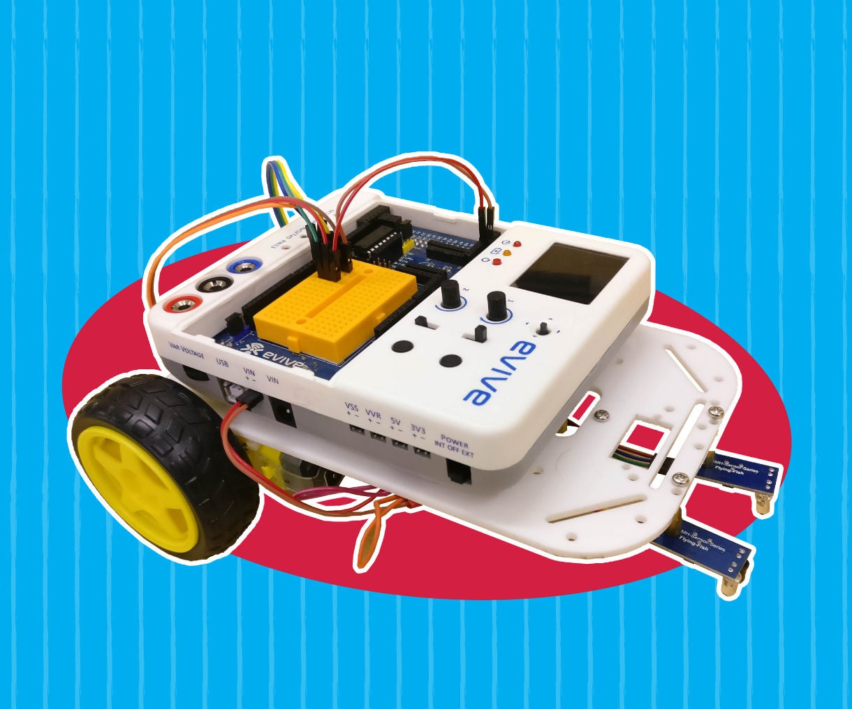 Line Following Robot : 7 Steps - Instructables