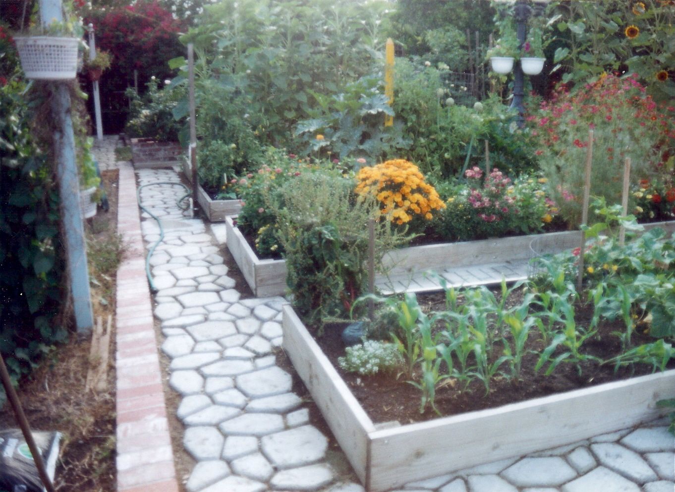 an improved  raised bed garden DIY Project DIY Project Image