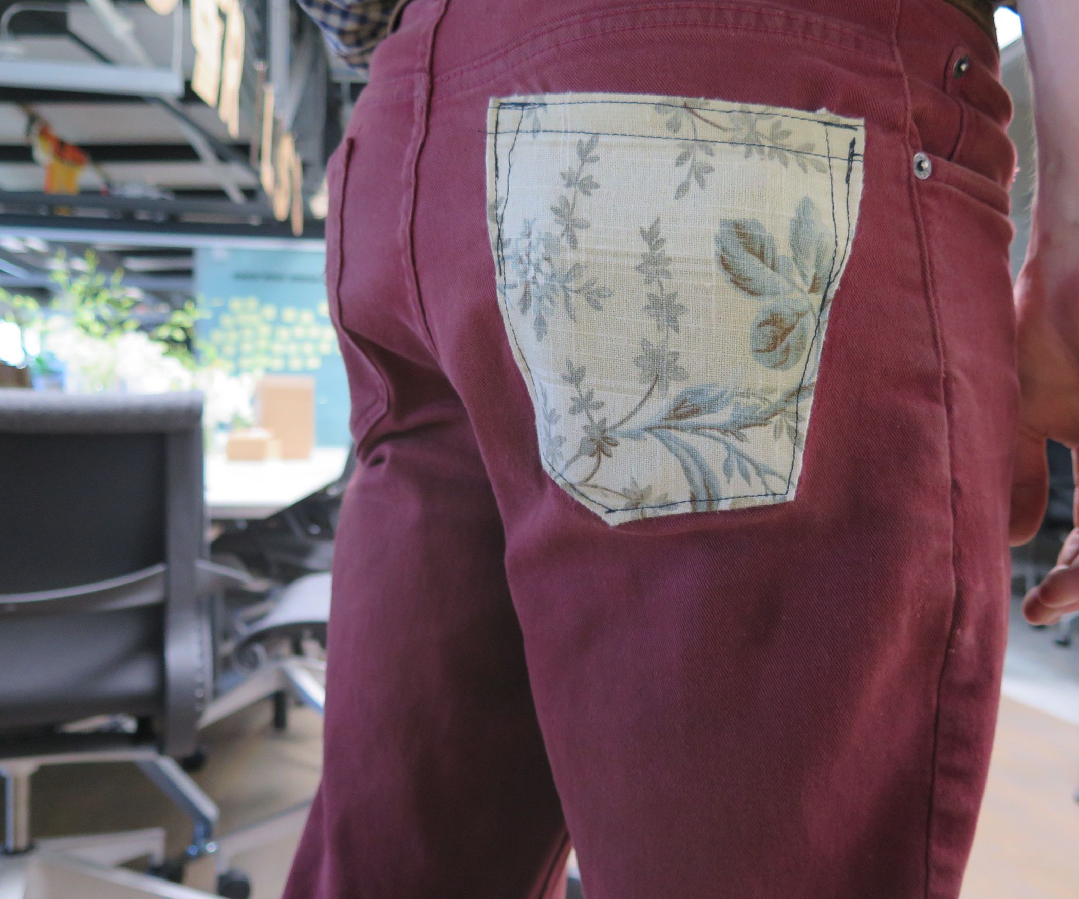 Replace the Butt Pocket on Your Jeans 7 Steps (with Pictures) Instructables