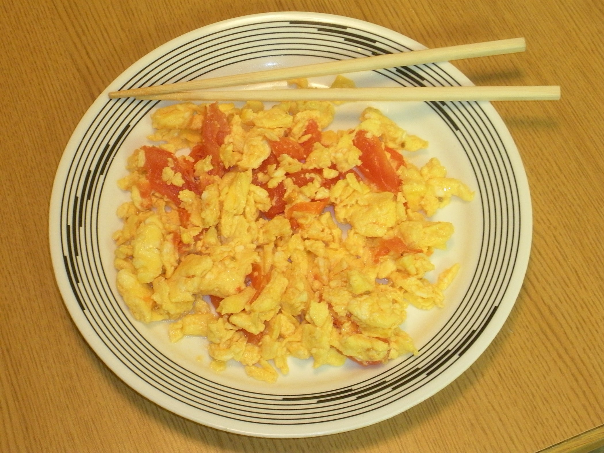 Tomato Fried Egg a Traditional Chinese Dish 5 Steps Instructables