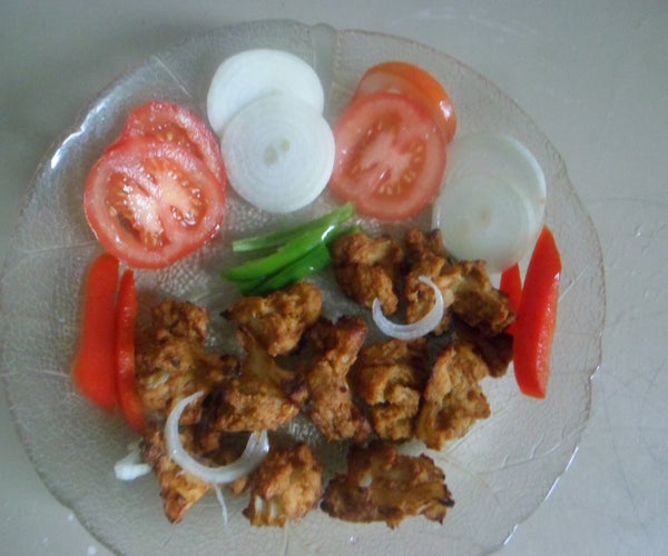 Tandoori Gobi(Baked Cauliflower)