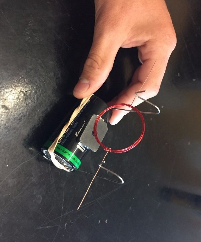 How to Build a Battery Powered Motor G17 9 Steps Instructables