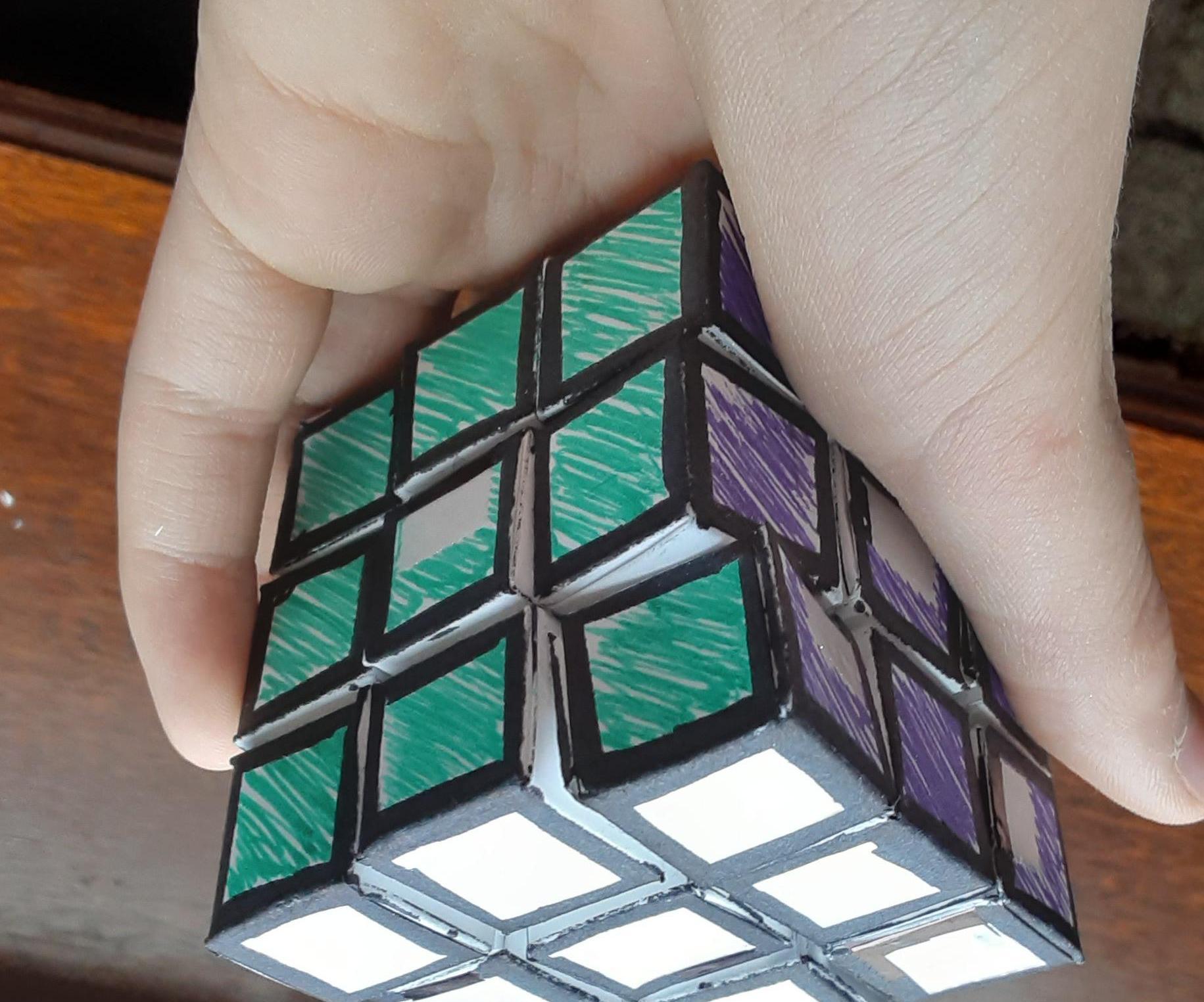 Fully Paper Rubik's Cube! : 3 Steps (with Pictures) - Instructables