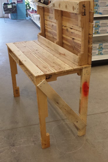 Wood Pallet Mini Bar 8 Steps With Pictures Instructables
