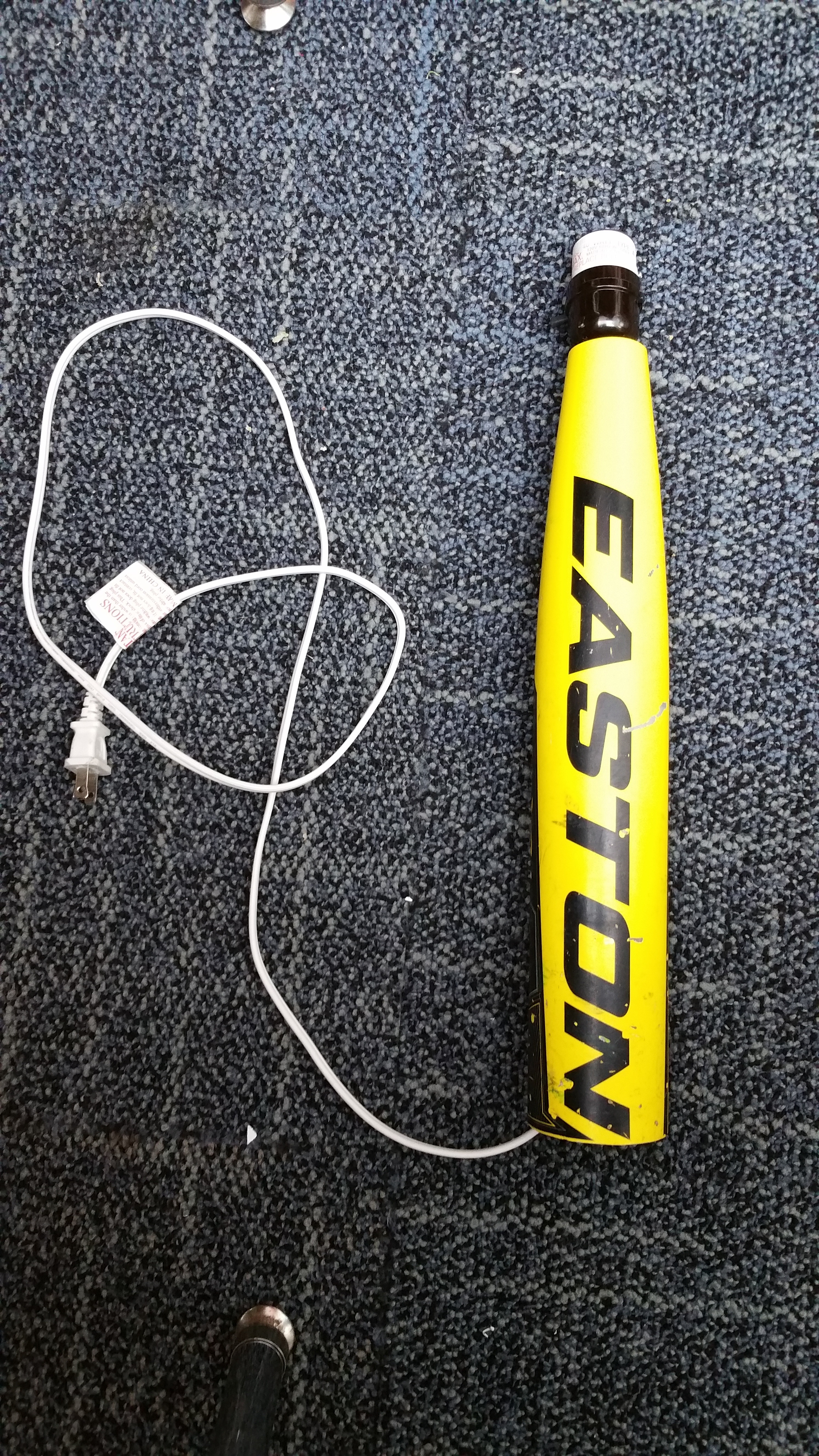 Baseball Bat Lamp 6 Steps Instructables