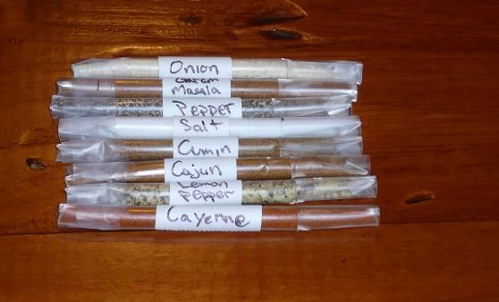backpacking spice kit