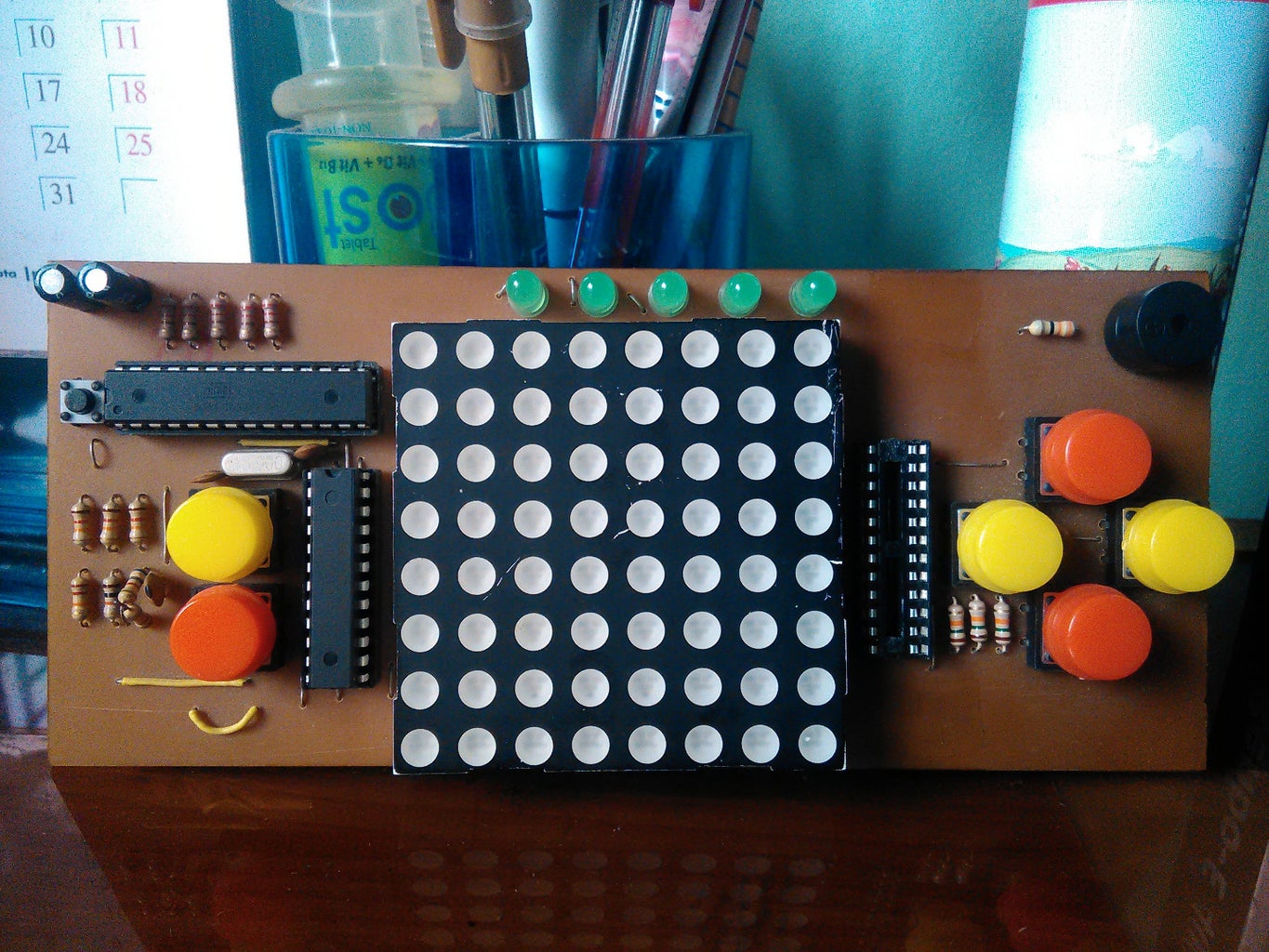 Arduino Dot Matrix Game Console : 7 Steps (with Pictures) - Instructables