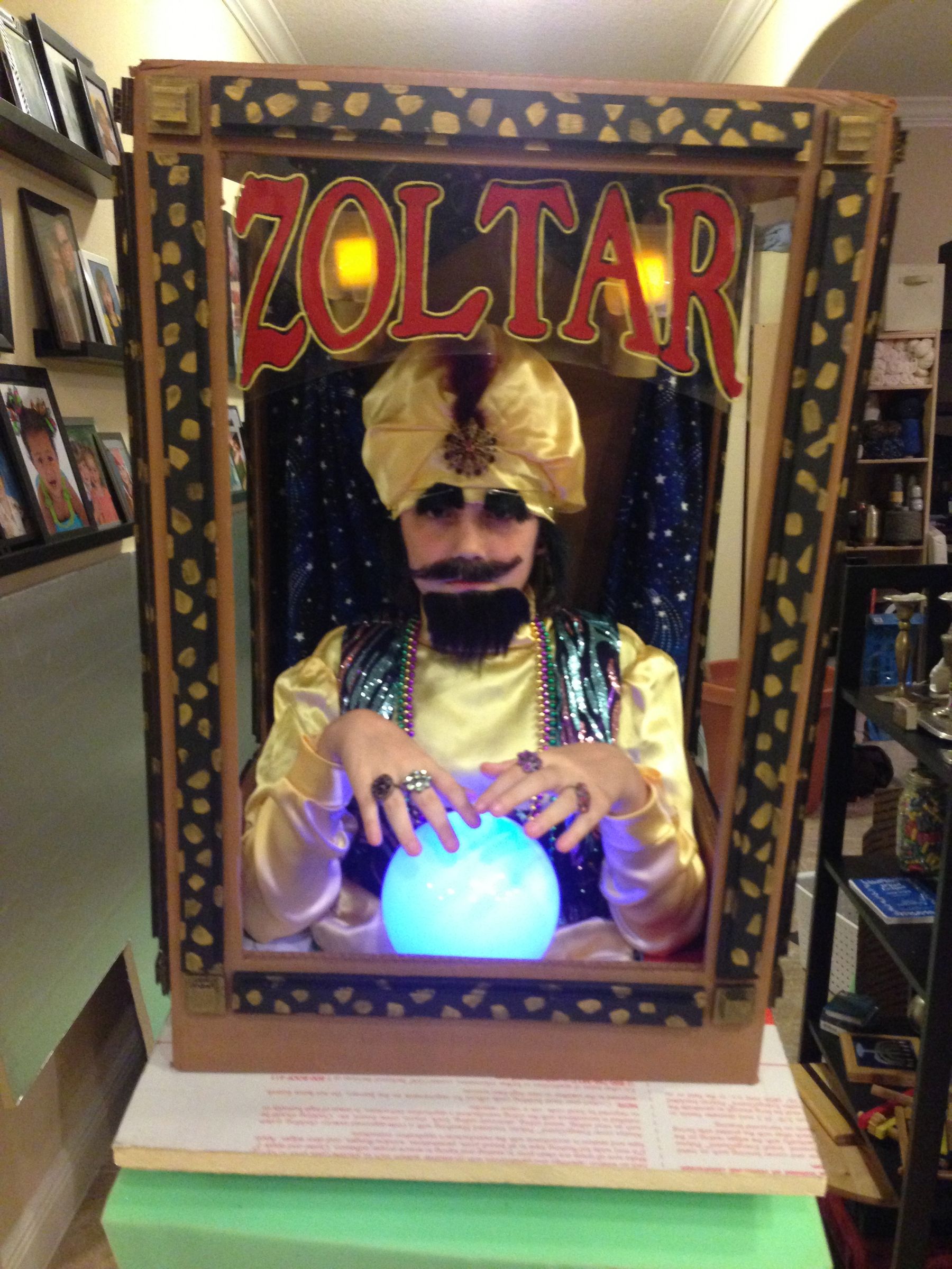 fortune teller machine costume