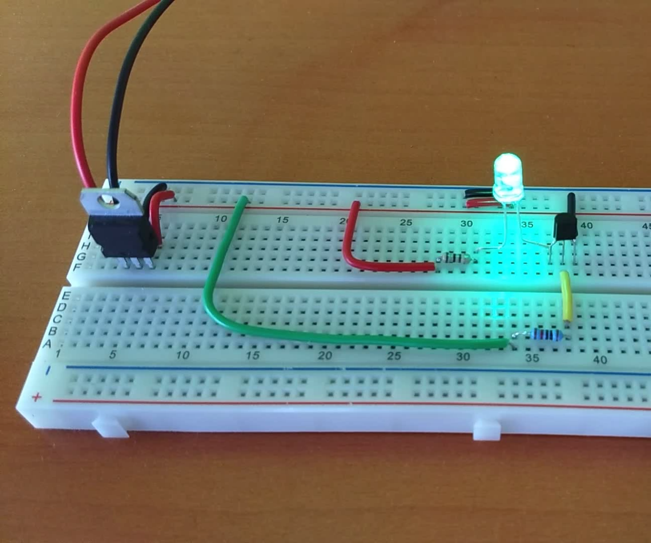 BC547 Switch Circuit 3 Steps Instructables