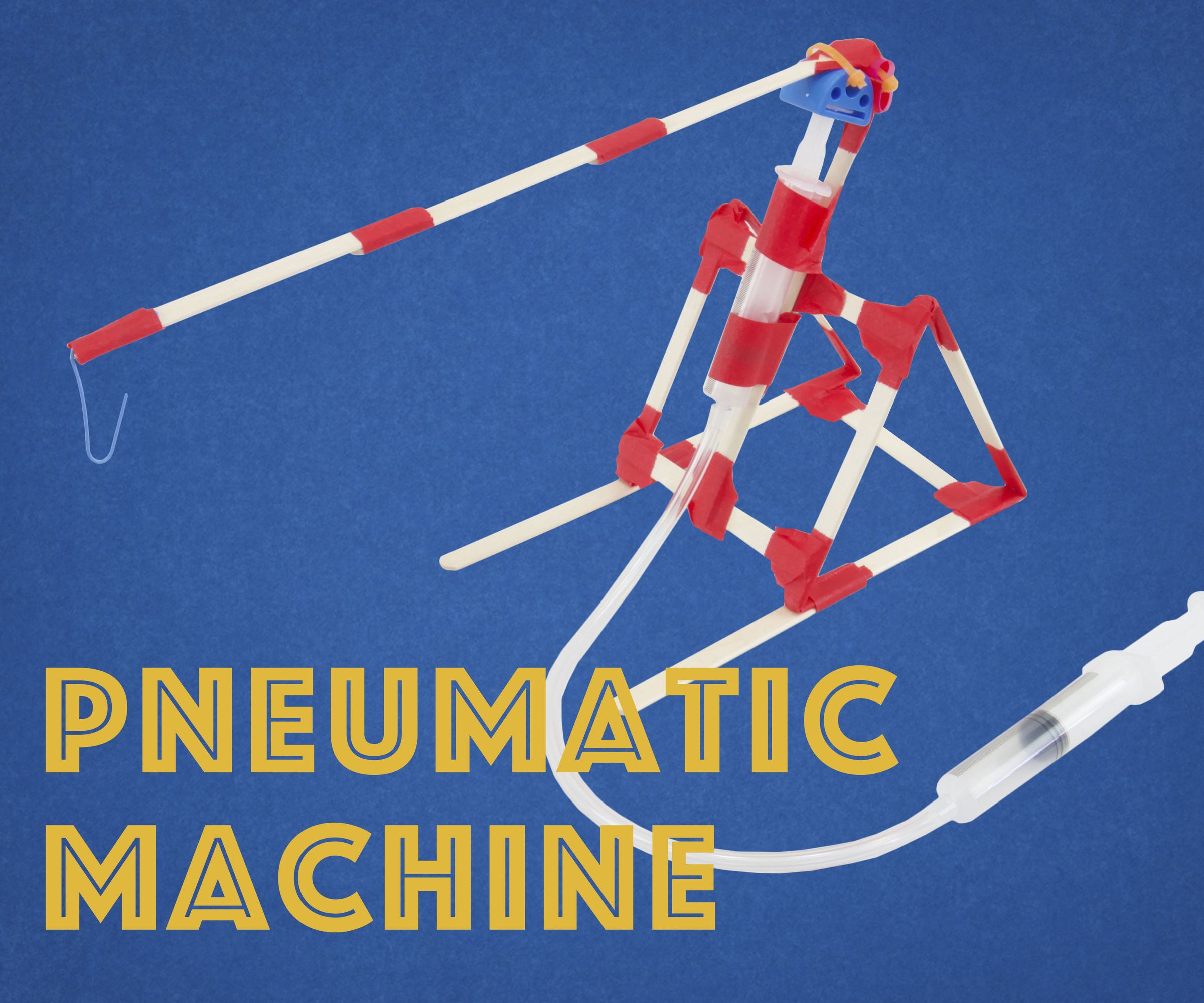 Simple Pneumatic Machine : 6 Steps 