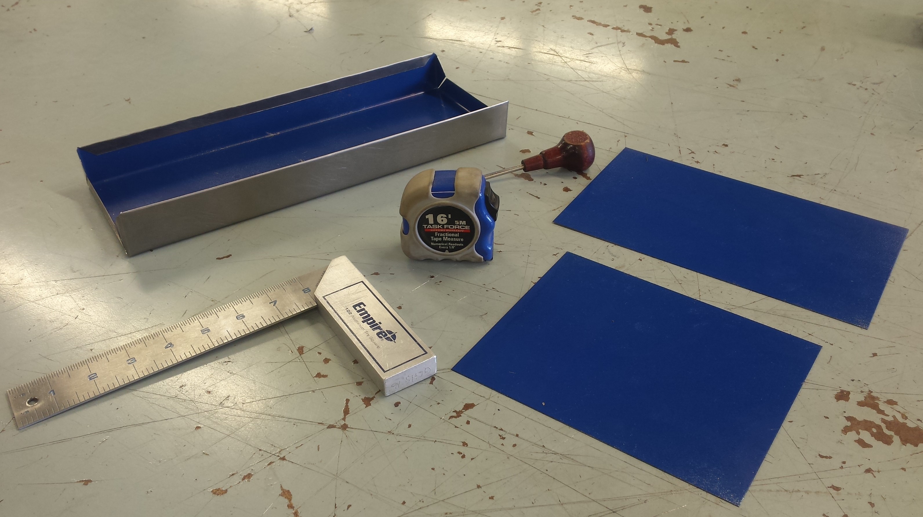 Sheet Metal Tool Tray 12 Steps (with Pictures) Instructables