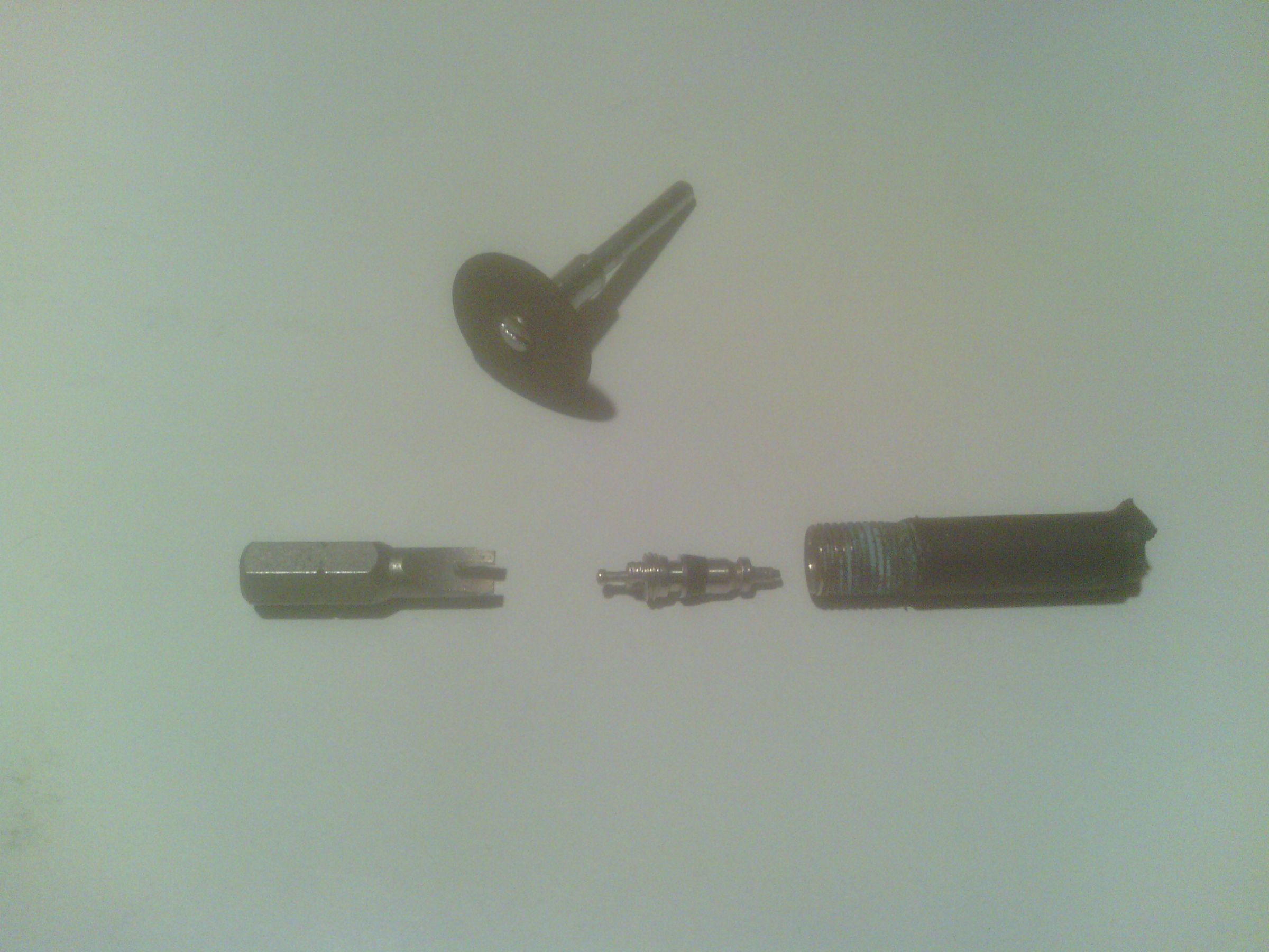 Make a Schrader Valve Core Removal Tool 4 Steps Instructables