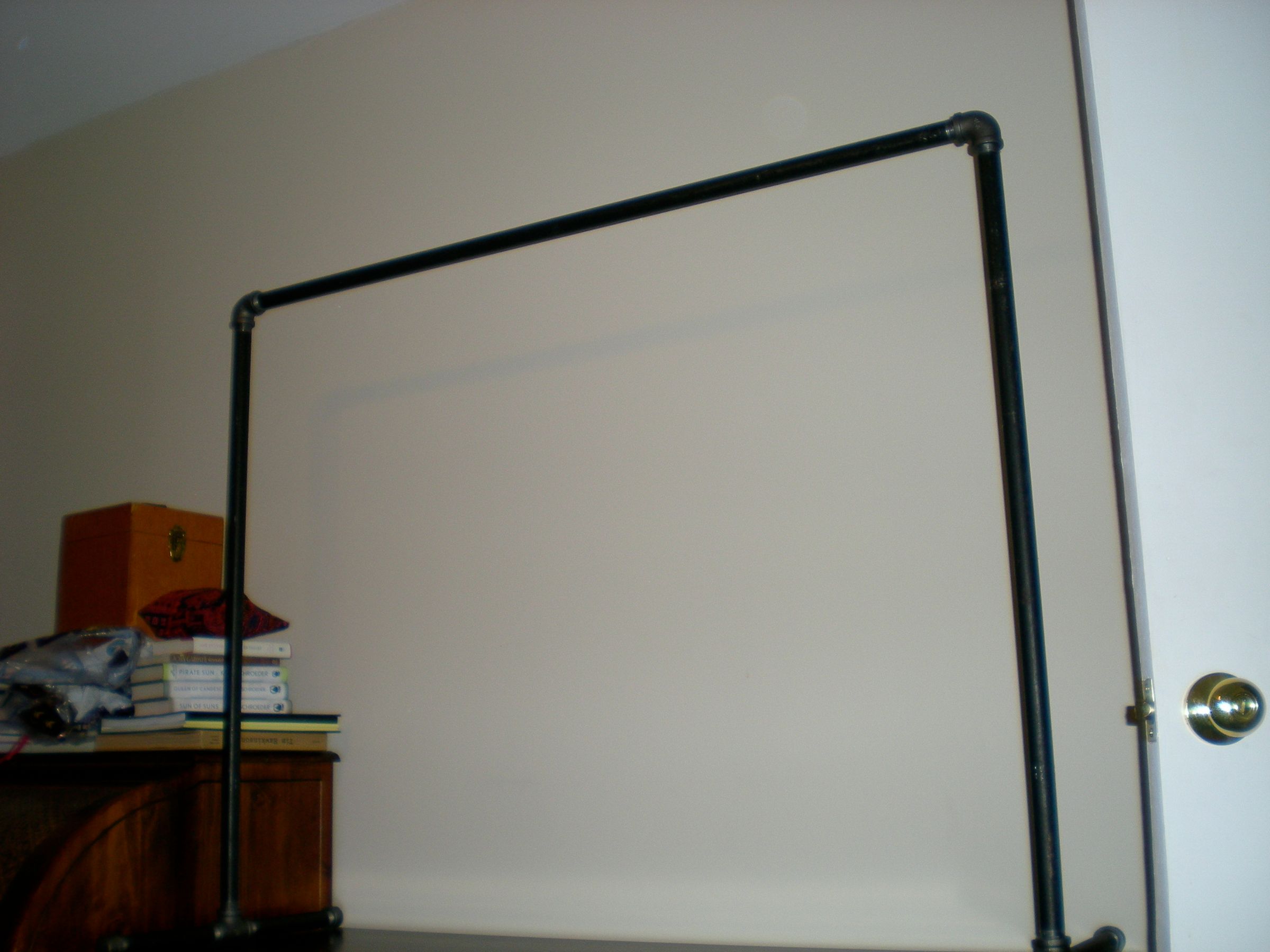 Freestanding Clothing Rack Instructables