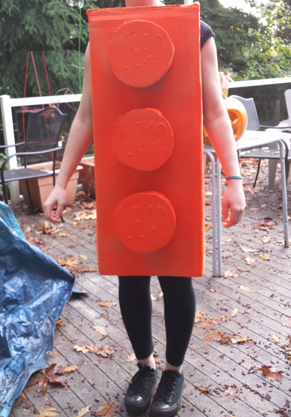 brick halloween costume