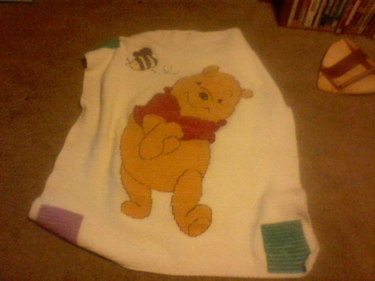pooh bear blanket