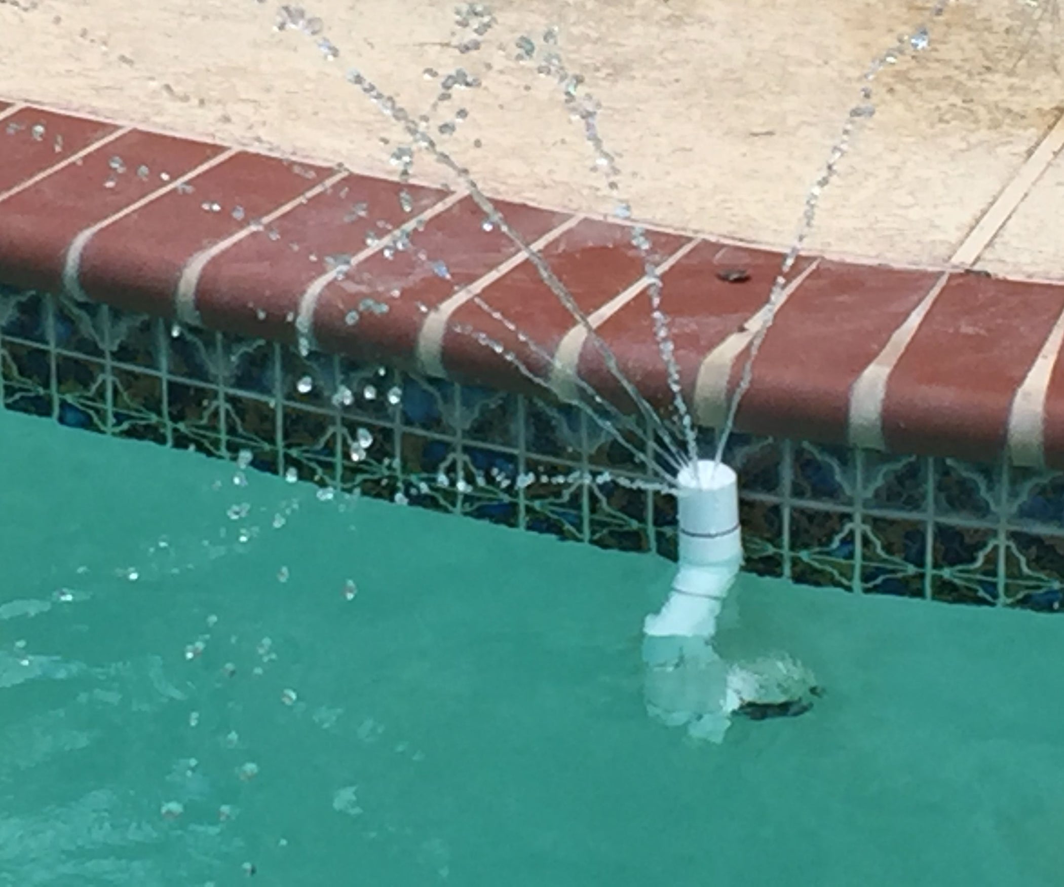 Simple Pool Fountain Sprayer Instructables