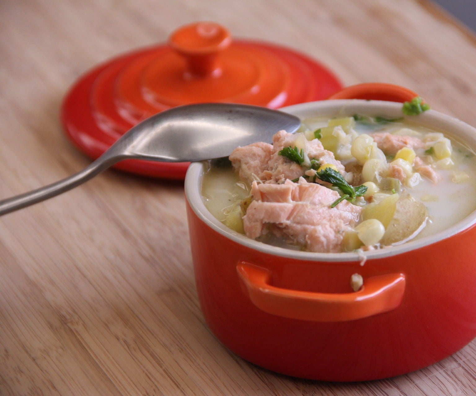 Salmon Bone & Corn Chowder 5 Steps (with Pictures) Instructables