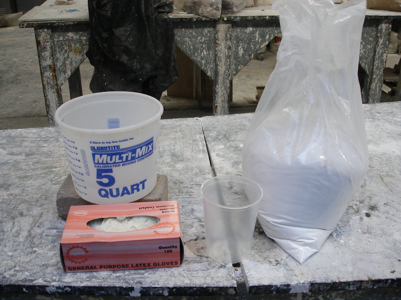 Plaster Mixing Made Easy 7 Steps Instructables