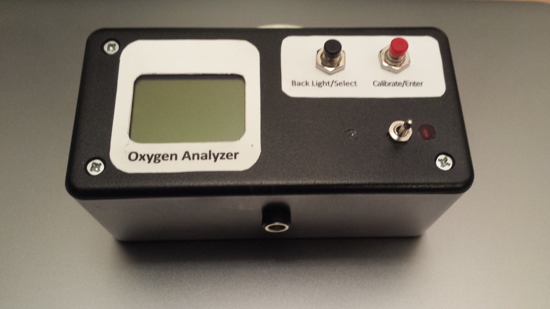 Easy to Build Oxygen Analyzer Using an Arduino Compatible Micro ...