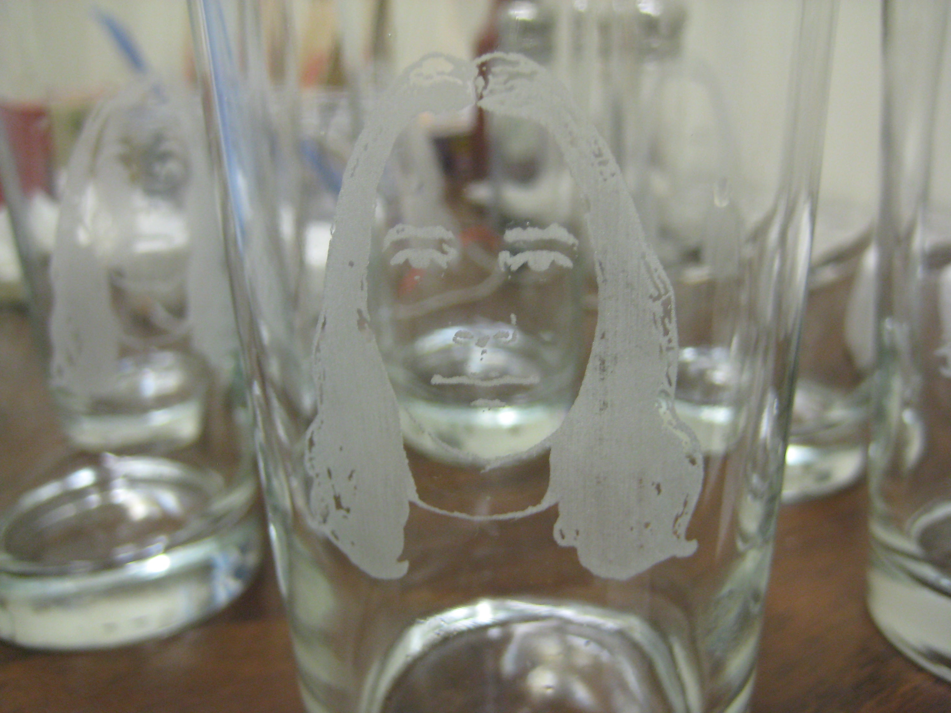 Laser Frosted Glass 6 glasses